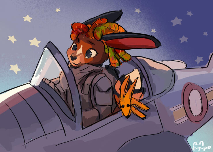 Stylized Halfbody + Background